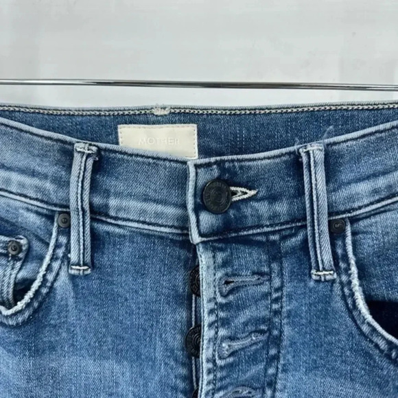 MOTHER The Pixie Insider Ankle in Group Bathing size 24 B1145 - Picture 5 of 7